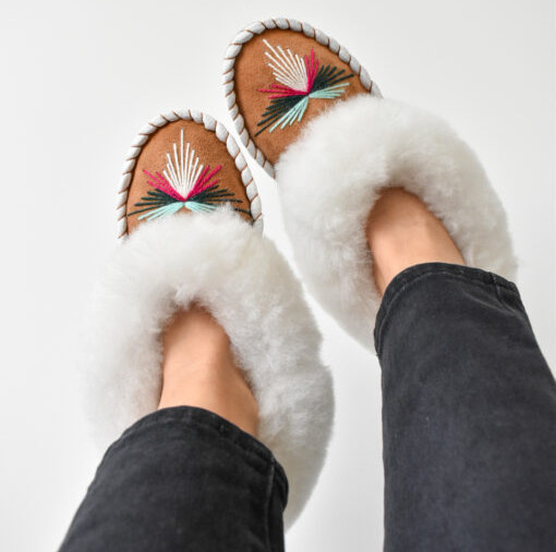 sheepskin slippers